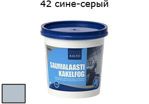 Затирка для швов Saumalaasti № 42 (1 кг) сине-серый от Kiilto (Финляндия) в Москве