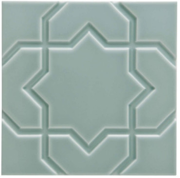 Декор NERI LISO STAR SEA GREEN (ADNE4149) 15x15 от ADEX (Испания) в Москве