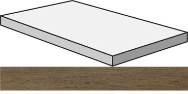 Угловая ступень S.WOOD GRAD.ANG.120/DX W.NU правая 33x120 от Sant Agostino (Италия) в Москве