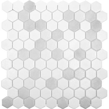 Мозаика Hex № 100/514 Antid. (на сетке) 31.7x30.7 от Vidrepur (Испания) в Москве