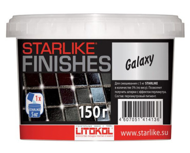 Starlike GALAXY перламутровая добавка для затирки пакет 150гр от Litokol (Россия) в Москве