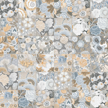 Декор Flore Gris 20x20 от Vives Ceramica (Испания) в Москве