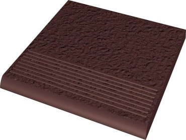 Ступень простая структ. NATURAL BROWN DURO 30x30 от Paradyz (Польша) в Москве