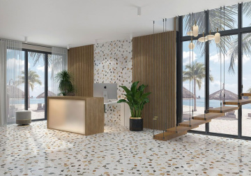 Плитка TERRAZZO GLOSSY (Orinda) в Москве