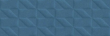 Настенная плитка Outfit Blue Struttura Tetris 3D (M12A) 25x76 от Marazzi Italy (Италия) в Москве