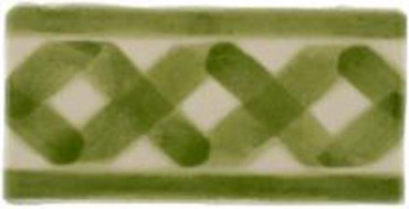Бордюр Aranda tinter verde 6.5x13 от Vives Ceramica (Испания) в Москве