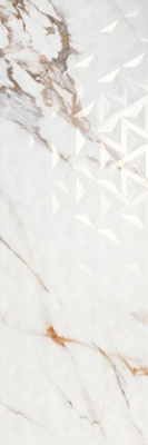 Настенная плитка FIRENZE 1219 CALACATTA GOLD REL GEO RET (POR_F1219_CALRG_120) 40x120 от Porcelanite Dos (Испания) в Москве