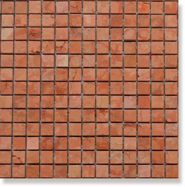 Мозаика Marble Rosso Verona (1.5x1.5) 30.5x30.5 от Art&Natura (Италия) в Москве
