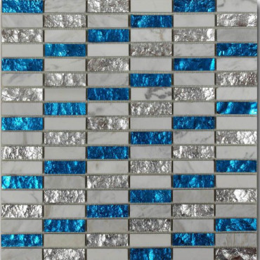 Мозаика Equilibrio 015С (1.5x48.8) 30x30 от Art&Natura (Италия) в Москве