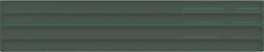 Настенная плитка PLINTO IN GREEN GLOSS 10.7x54.2 от DNA Tiles (Испания) в Москве