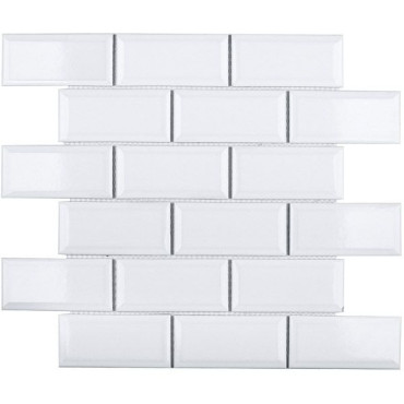 Мозаика Metro White Glossy (AM81945) (4.5х9.5) 28.8x29.4x6.5 от StarMosaic (Китай) в Москве
