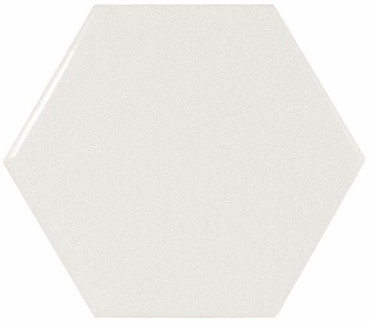 Настенная плитка SCALE HEXAGON WHITE (21911) 10.7x12.4 от Equipe Ceramicas (Испания) в Москве