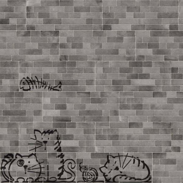 Настенная плитка Nuney-4 Grafito 20x50 от Vives Ceramica (Испания) в Москве