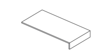 Фронтальная ступень г-образная SHALE TAUPE ELEMENTO L L.60 (SL06LBA2A6) 6.5x120x60 от Italgraniti (Италия) в Москве