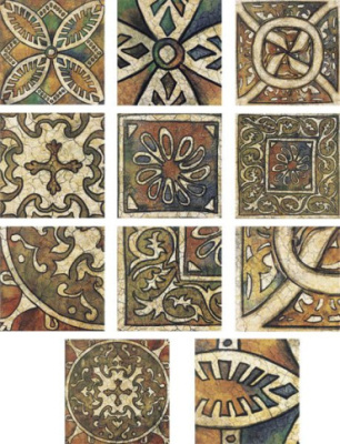 Декор Bolonia Medievo decor 20x20 от Mainzu (Испания) в Москве