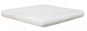 Угловая ступень CARTABON MANHATTAN WHITE (закругленная) 33.5x33.5x4 от Exagres (Испания) в Москве