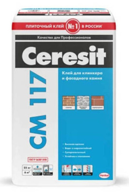 Клей Ceresit CM117 для керамогранита и клинкера 25кг от Ceresit (Россия) в Москве