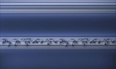 Плинтус Zocalo Lirios azul 12x20 от Decoramia (Испания) в Москве