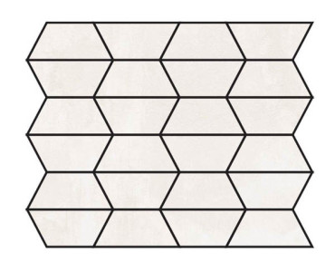 Мозаика CROSSROAD CHALK MOS. GEM WHITE 30x34 от ABK Ceramiche (Италия) в Москве
