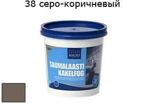 Затирка для швов Saumalaasti № 38 (1 кг) серо-коричневый от Kiilto (Финляндия) в Москве