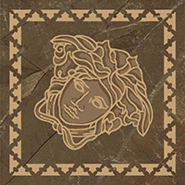 Вставка EMOTE TOZZETTO PULPIS MARRO LAPPATO RETTIFICATO (G0262593) 10x10 от Versace (Италия) в Москве