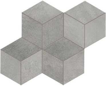 Мозаика Blaze Aluminium Mosaico Esagono Lapp (A0UL) 30x35 от Atlas Concorde (Италия) в Москве