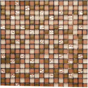 Мозаика Glass&Stone 4PST-030 микс (15x15) 29.8x29.8 от Natural Mosaic (Китай) в Москве
