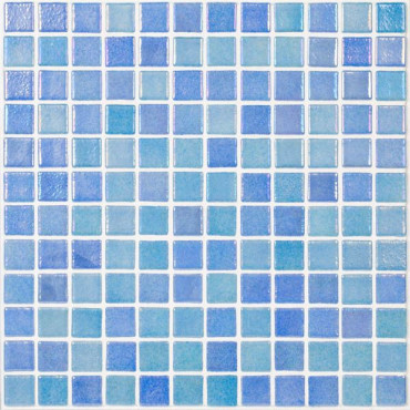 Мозаика Shell Mix Blue 551/552 (на сетке) 31.7x31.7 от Vidrepur (Испания) в Москве
