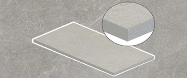 Фронтальная ступень SHALE GREIGE GRADONE COSTA LUCIDA (SL03G6S) 30x60 от Italgraniti (Италия) в Москве
