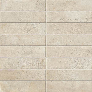 Вставка Garda Bianco Brick Inserto белый брик (8мм) 45x45 от ColiseumGres (Россия) в Москве