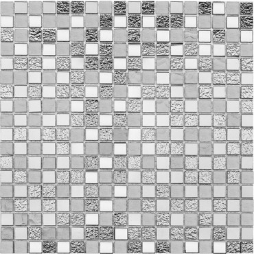 Мозаика Mix Inox (JMG21500) (15X15) стекло 30x30x3.8 от StarMosaic (Китай) в Москве