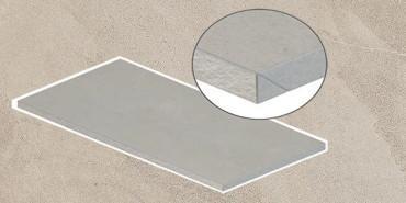Фронтальная ступень SHALE TAUPE GRADONE ASSEMBLATO (SL06G5A) 30x120 от Italgraniti (Италия) в Москве
