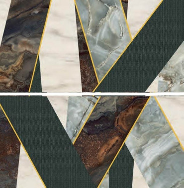 Декор SERENADE FA.PRESTIGE BROWN MIX 60x120 от Naxos Ceramica (Италия) в Москве