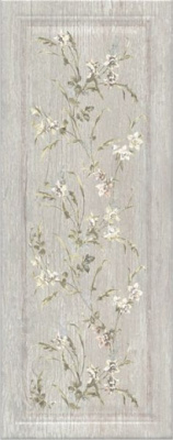 Декор Кантри Шик серый панель декорированный 7189 20x50x8 от Kerama Marazzi (Россия) в Москве