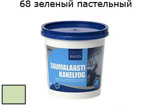 Затирка для швов Saumalaasti № 68 (1 кг) зеленый пастельный от Kiilto (Финляндия) в Москве