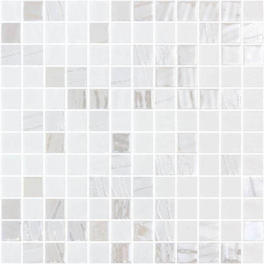 Мозаика Iridis White 31.1x31.1 от Onix Mosaico (Испания) в Москве