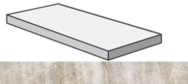 Угловая ступень SENSI GEMS ANG.TOP DX TAJ MAHAL RET правая (PF60005674) 32x120x4.5x2 от ABK Ceramiche (Италия) в Москве