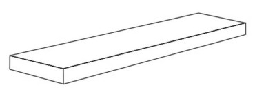 Угловая ступень SENSI ROMA ANGS.WHITE NA3 R (PF60012713) 32x120x4.5 от ABK Ceramiche (Италия) в Москве