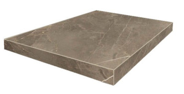 Ступень угловая левая PORTOFINO GRIGIO SCAL.45 ANG.SX LAP 33x45 от ColiseumGres (Россия) в Москве