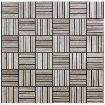 Мозаика Glass&Stone KB-P55 (XY-M031G-55P) полированная 30.5x30.5 от Natural Mosaic (Китай) в Москве