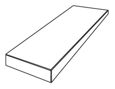 Угловая ступень PIETRA VIVA ANGOLARE IVORY NAT RET. DX правая (PF60012285) 32x120x4.5 от ABK Ceramiche (Италия) в Москве