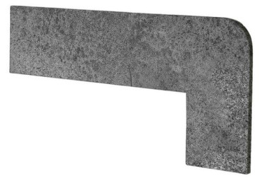Плинтус ZANQUIN RECTO OPERA IRON DCHA прав. угловой 42.3x17.5 от Exagres (Испания) в Москве