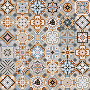 Декор Octogono Musichalls Multicolor 20x20 от Vives Ceramica (Испания) в Москве