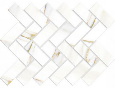 Мозаика Cava Herringbone satin finish (30116) 20.5x24 от Vallelunga Ceramica (Италия) в Москве