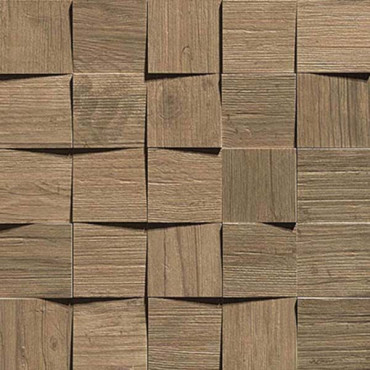 Мозаика Axi Brown Chestnut Mosaico 3D (AMV8) 35x35 от Atlas Concorde (Италия) в Москве