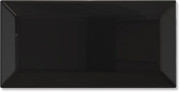 Плитка BISELADO CLASSIC BLACK BR (глянец) 7.5x15 от TAU Ceramica (Испания) в Москве
