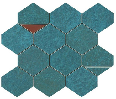 Мозаика Blaze Verdigris Mosaico Nest (9BNV) 29.4x25.8 от Atlas Concorde (Италия) в Москве