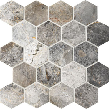 Мозаика Hexagon VLgP (64X74) 30.5x30.5x8 от StarMosaic (Китай) в Москве