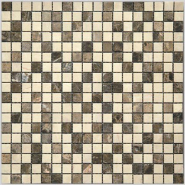 Мозаика 4MT-03-15T состаренная 29.8x29.8 от Natural Mosaic (Китай) в Москве
