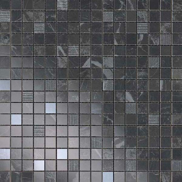 Мозаика Marvel Noir St.Laurent Mosaico Lapp. (ADQH) 30x30 от Atlas Concorde (Италия) в Москве